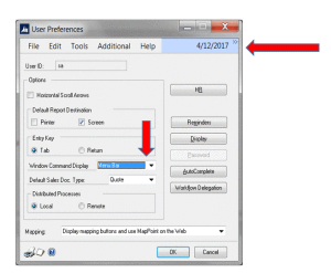 How to restore the toolbar to its original version - Modifying the menu bar (ribbon) in Dynamics GP